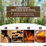 Trädgårdsbro Träbro Dammbro Dekorativ Bro med Räcken upp till 180 Kg Mörkbrunt Granträ 152,5 X 67 X 48 Cm