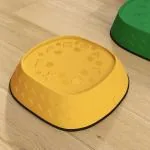 Set med 5 Stapelbara Grodformade Balanserande Stegstenar i Plast, Färgglad