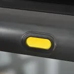 Hopfällbart Löpband, Elektriskt 500 W, 1–12 km/h, LED-display, Mugghållare och Mobiltelefonstöd, för Hemgym, Svart, 134 x 60 x 118 cm