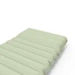 Liggunderlag Luftmadrass Grön av Nylon och TPU för Utomhusäventyr Vattenavvisande med Fotpump och Bärväska 80 kg