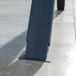 Hammock Trädgårdsgunga 2-Sits Krämvit av Tyg ve Metall för Trädgård ve Terrass Gungbänk med Justerbart Solskydd 220 kg 150 x 120 x 182 cm