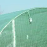 Filmväxthus Tomatväxthus med Fönster 500 X 200 X 210 Cm Polytunnel för Trädgårds- och Växtodling Grön